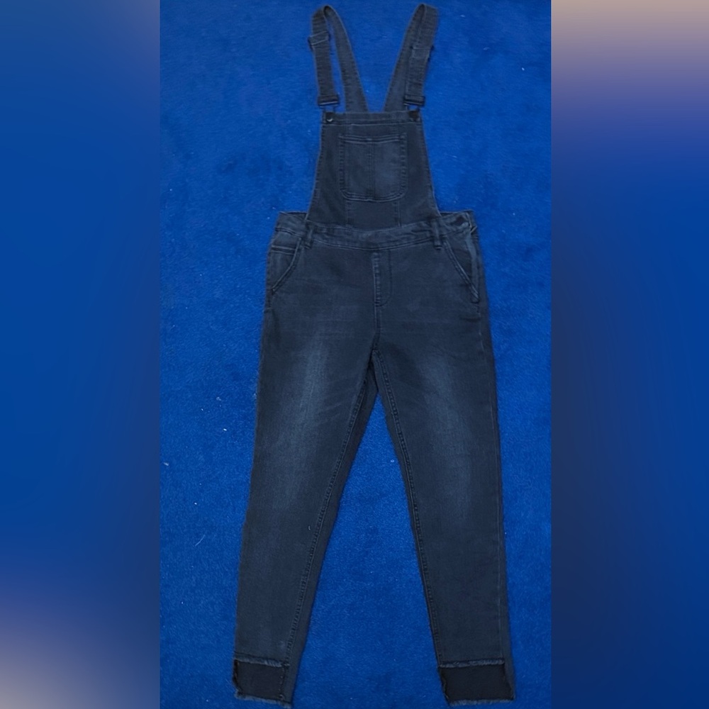 Dollhouse Black Denim Overalls